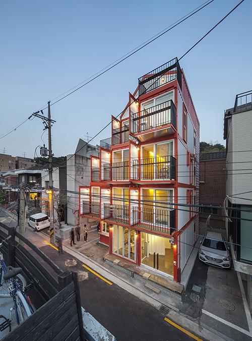 Orange Cube House * Seoul